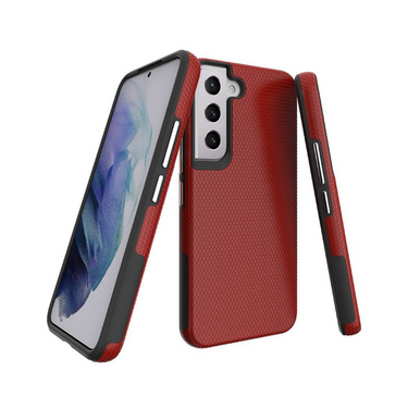 Samsung Galaxy S22 Plus Compatible Case Cover With Shockproof Rugged - Red